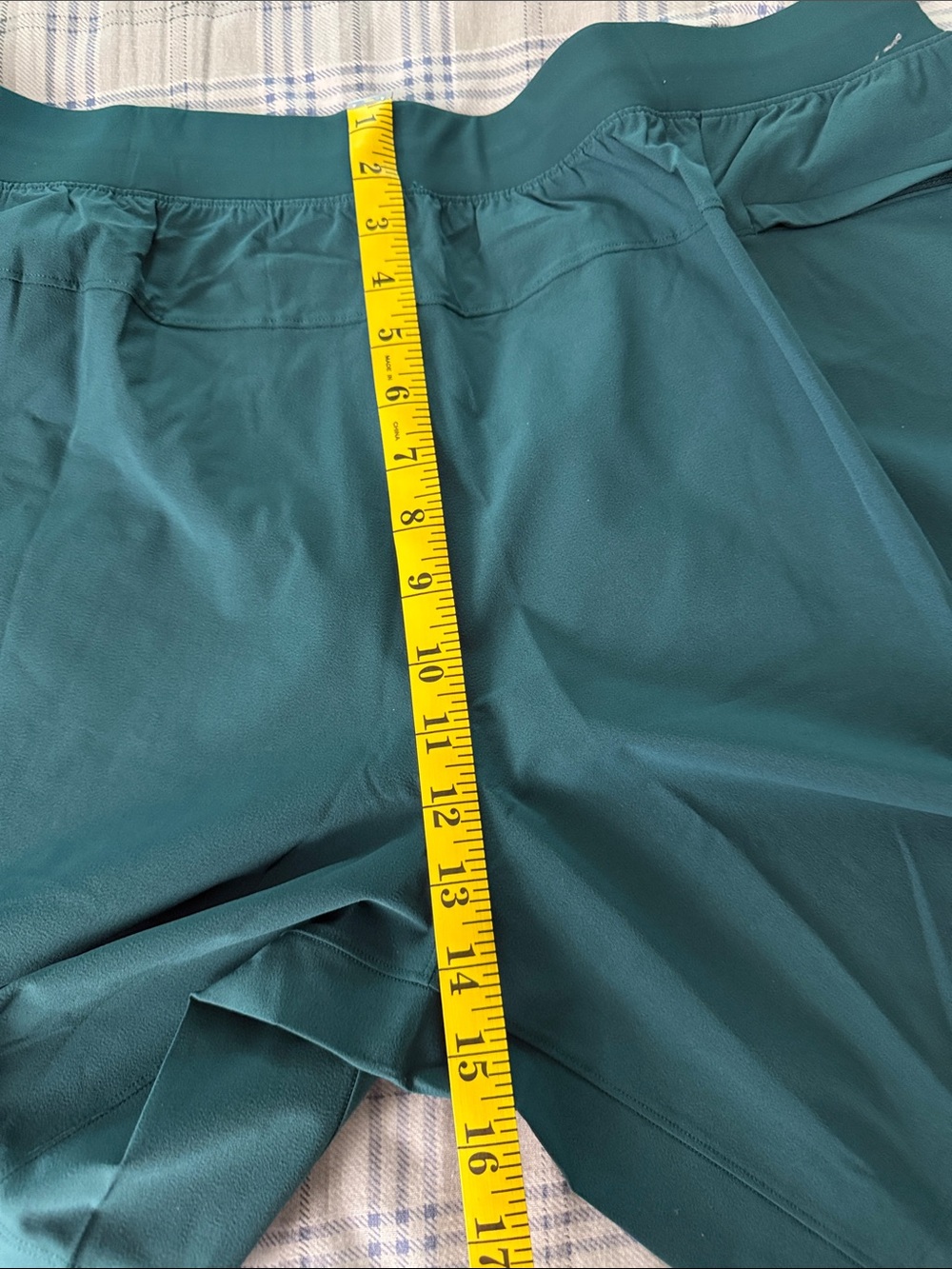 lululemon Teal-Green Athletic Shorts XXL with Drawstring 7” - Picture 9 of 13